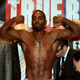 Yusaf Mack weighs in prior to a November 2012 bout in Nottingham, England.
Scott Heavey/Getty Images